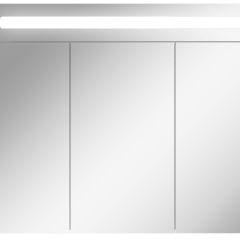 Шкаф-зеркало Аврора 85 с подсветкой LED Домино (DV8010HZ) в Югорске - yugorsk.mebel24.online | фото 4