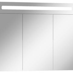 Шкаф-зеркало Аврора 85 с подсветкой LED Домино (DV8010HZ) в Югорске - yugorsk.mebel24.online | фото 1