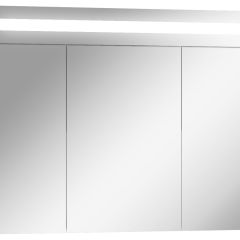 Шкаф-зеркало Аврора 90 с подсветкой LED Домино (DV8011HZ) в Югорске - yugorsk.mebel24.online | фото 1