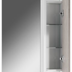 Шкаф-зеркало Uno 60 Дуб серый левый/правый Домино (DU1503HZ) в Югорске - yugorsk.mebel24.online | фото 4