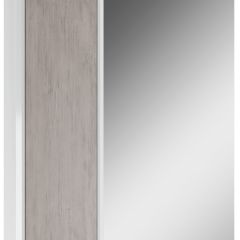 Шкаф-зеркало Uno 60 Дуб серый левый/правый Домино (DU1503HZ) в Югорске - yugorsk.mebel24.online | фото 2