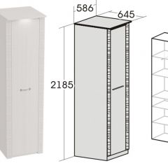 Спальный гарнитур Элана (модульная) Бодега белая в Югорске - yugorsk.mebel24.online | фото 9