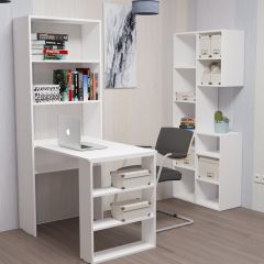 Стеллаж Элемент-2 (белый) в Югорске - yugorsk.mebel24.online | фото 4