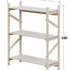Стеллаж Конструктор Арт.С1000-1 в Югорске - yugorsk.mebel24.online | фото 2