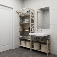 Стеллаж Конструктор Арт.СR2000-1 в Югорске - yugorsk.mebel24.online | фото 4