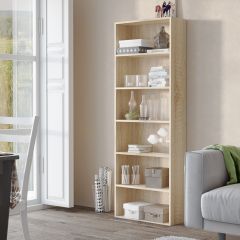 Стеллаж Лофт (Дуб сонома) в Югорске - yugorsk.mebel24.online | фото