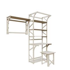 Стеллаж+стол Конструктор Арт.СRСт1-1 в Югорске - yugorsk.mebel24.online | фото 5