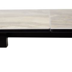 Стол IVAR 180 MARBLES KL-80 Серый мрамор, итальянская керамика, ®DISAUR в Югорске - yugorsk.mebel24.online | фото 2