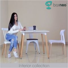 Стул Barneo N-220 интерьерный кухонный белый в Югорске - yugorsk.mebel24.online | фото 2