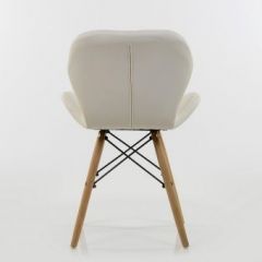 Стул Barneo N-42 Perfecto PU белый в Югорске - yugorsk.mebel24.online | фото 4
