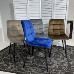 Стул CHILLI G062-13 кварцевый, велюр М-City в Югорске - yugorsk.mebel24.online | фото 5