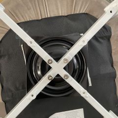 Стул MAVERICK 360 град. поворот. BLUVEL-40 BEIGE/ белый каркас, М-City в Югорске - yugorsk.mebel24.online | фото 5