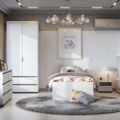 Токио Шкаф двухстворчатый с двумя ящиками в Югорске - yugorsk.mebel24.online | фото 3