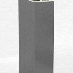 Угловое соединение для цоколя 135 гр. h150 мм (Алюминий, Белый, Черный, Сономаый) в Югорске - yugorsk.mebel24.online | фото 1
