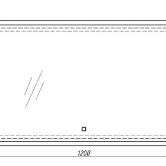 Зеркало Dream 120 alum с подсветкой Sansa (SD1025Z) в Югорске - yugorsk.mebel24.online | фото 7