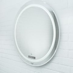 Зеркало Gia 75 white с подсветкой Sansa (SGa1044Z) в Югорске - yugorsk.mebel24.online | фото 2