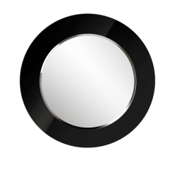 Зеркало круглое черный (РМ/02) в Югорске - yugorsk.mebel24.online | фото 1
