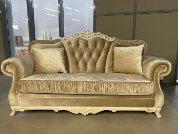 Диван Патрисия с раскладным механизмом (серый глянец) в Югорске - yugorsk.mebel24.online | фото 7