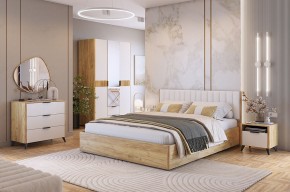 АДАМ К1 Спальный гарнитур (белое дерево) в Югорске - yugorsk.mebel24.online | фото
