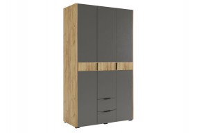 АДАМ К2 Спальный гарнитур (графит) в Югорске - yugorsk.mebel24.online | фото 8