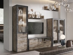 Амели Тумба ТВ (Дуб Юкон-Бетон темный) в Югорске - yugorsk.mebel24.online | фото 3