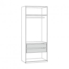 АМЬЕН Спальня (модульная) в Югорске - yugorsk.mebel24.online | фото 29
