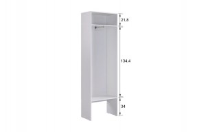 БАСКО Прихожая К2 (белое дерево) в Югорске - yugorsk.mebel24.online | фото 6