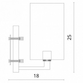 Бра Divinare Porta 5933/01 AP-1 в Югорске - yugorsk.mebel24.online | фото 3