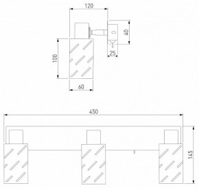 Бра Eurosvet Fente 20090/3 белый/хром в Югорске - yugorsk.mebel24.online | фото 5
