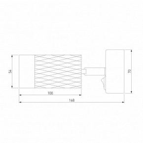 Бра Eurosvet Mizar 20088/1 белый/серебро в Югорске - yugorsk.mebel24.online | фото 3