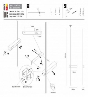 Бра ST-Luce Astente SL1589.111.01 в Югорске - yugorsk.mebel24.online | фото 4