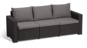 Диван Калифорния 3-х местный (California 3 Sofa), графит в Югорске - yugorsk.mebel24.online | фото 2