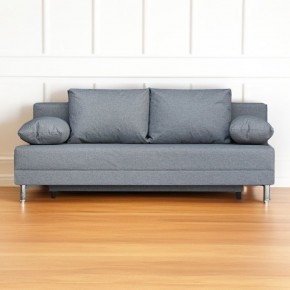 Диван-кровать Комфорт без подлокотников (4 подушки) BALTIC GREY в Югорске - yugorsk.mebel24.online | фото