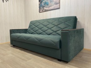 Диван Престиж-15 (НПБ+МДФ) велюр Sensey bottle green в Югорске - yugorsk.mebel24.online | фото 3