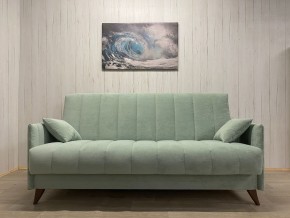 Диван Престиж-3 (НПБ) велюр Sensey mist green в Югорске - yugorsk.mebel24.online | фото