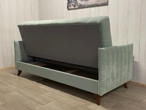 Диван Престиж-3 (НПБ) велюр Sensey mist green в Югорске - yugorsk.mebel24.online | фото 4