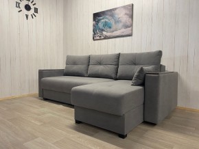 Диван угловой Комфорт-3 (НПБ+МДФ) велюр Galaxy Lite 26 в Югорске - yugorsk.mebel24.online | фото 2