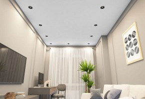 DK2120-BK Встраиваемый светильник, IP 20, 50 Вт, GU10, черный, алюминий в Югорске - yugorsk.mebel24.online | фото 2