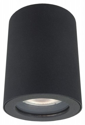 DK3007-BK Накладной светильник влагозащ., IP 44, 15 Вт, GU10, черный, алюминий в Югорске - yugorsk.mebel24.online | фото 2