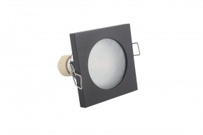 DK3015-BK Встраиваемый светильник влагозащ., IP 44, 50 Вт, GU10, черный, алюминий в Югорске - yugorsk.mebel24.online | фото 4