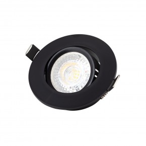 DK3020-BK Встраиваемый светильник, IP 20, 10 Вт, GU5.3, LED, черный, пластик в Югорске - yugorsk.mebel24.online | фото 2