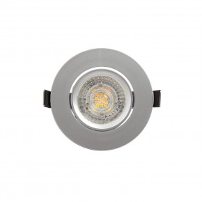 DK3020-CM Встраиваемый светильник, IP 20, 10 Вт, GU5.3, LED, серый, пластик в Югорске - yugorsk.mebel24.online | фото 1