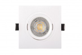 DK3021-WH Встраиваемый светильник, IP 20, 10 Вт, GU5.3, LED, белый, пластик в Югорске - yugorsk.mebel24.online | фото 1
