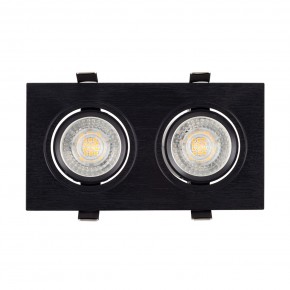 DK3022-BK Встраиваемый светильник, IP 20, 10 Вт, GU5.3, LED, черный, пластик в Югорске - yugorsk.mebel24.online | фото 2