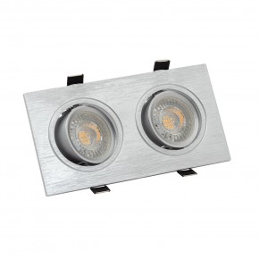 DK3022-CM Встраиваемый светильник, IP 20, 10 Вт, GU5.3, LED, серый, пластик в Югорске - yugorsk.mebel24.online | фото 1