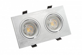 DK3022-CM Встраиваемый светильник, IP 20, 10 Вт, GU5.3, LED, серый, пластик в Югорске - yugorsk.mebel24.online | фото 3