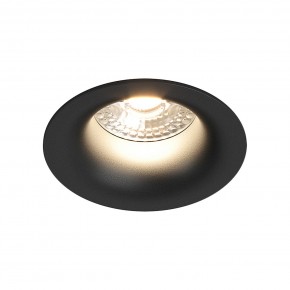 DK3024-BK Встраиваемый светильник, IP 20, 10 Вт, GU5.3, LED, черный, пластик в Югорске - yugorsk.mebel24.online | фото 1