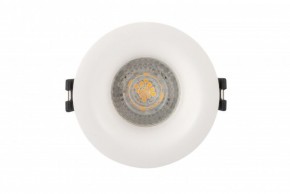 DK3024-WH Встраиваемый светильник, IP 20, 10 Вт, GU5.3, LED, белый, пластик в Югорске - yugorsk.mebel24.online | фото 1