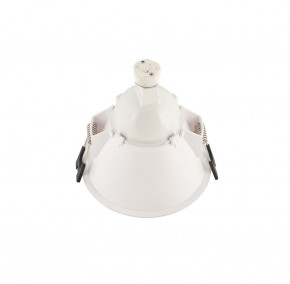 DK3026-WB Встраиваемый светильник, IP 20, 10 Вт, GU5.3, LED, белый/черный, пластик в Югорске - yugorsk.mebel24.online | фото 4