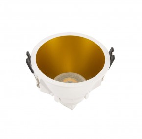 DK3026-WG Встраиваемый светильник, IP 20, 10 Вт, GU5.3, LED, белый/золотой, пластик в Югорске - yugorsk.mebel24.online | фото 2